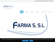 Tablet Screenshot of farma5.es